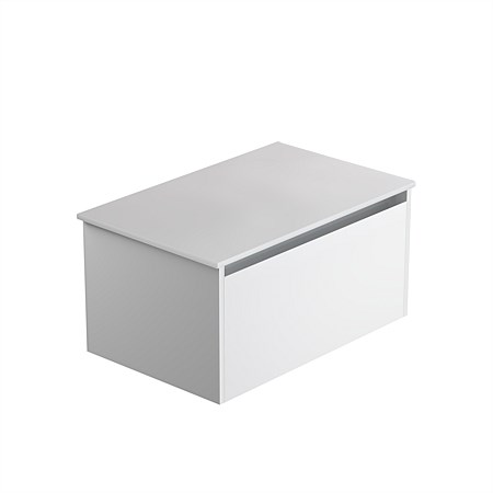 LeVivi Cibolo Prima 1 drawer 750mm Wall-Hung Vanity White