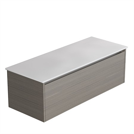 LeVivi Cibolo Prima 1200mm 1 drawer Wall-Hung Vanity Elm