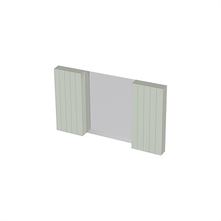St Michel Savoy Mirror Cabinet 1500mm Pistachio Matte