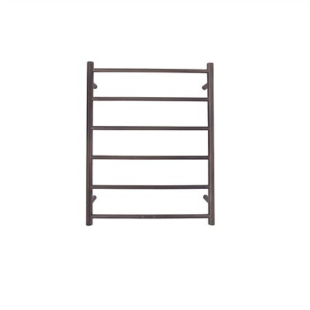 Tranquillity Jersey 6 Bar Round Towel Warmer Brushed Gunmetal