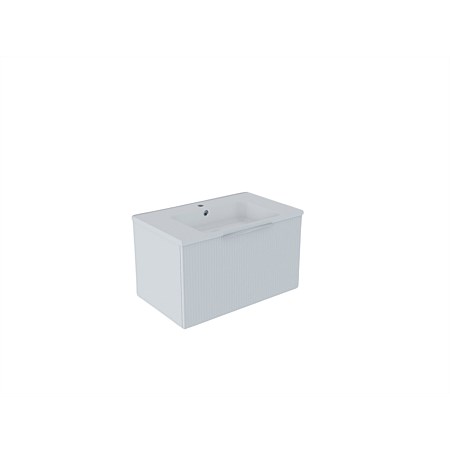 LeVivi Positano 750mm Wall-Hung Vanity Matt White