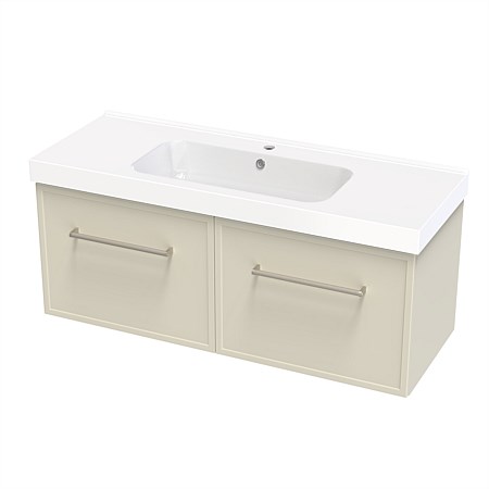 Athena Array Berlin 1215mm Wall Hung Vanity with Menuet VC Top Tusk