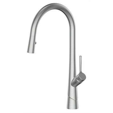 Greens Lustro II Sink Mixer with Pull-Down Spout Brushed Nickel