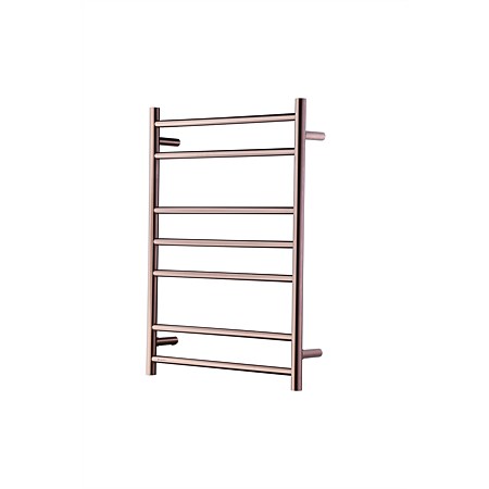 Heirloom Genesis 7 Bar Towel Warmer Brushed Copper