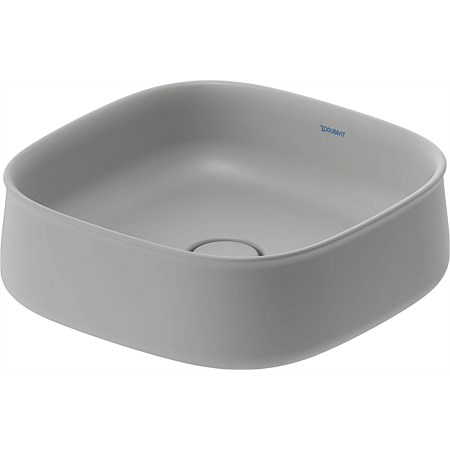 Duravit Zencha Counter Top Basin Grey Satin Matt