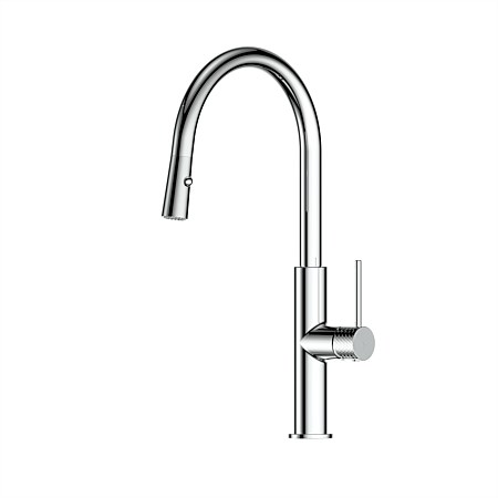 Greens Mika Pull Down Sink Mixer Chrome