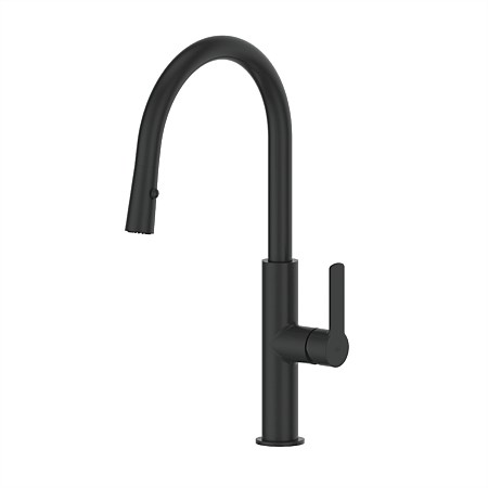 Greens Astro II PuII-Down Sink Mixer Matte Black