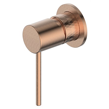 Greens Tesora Shower Mixer Brushed Copper