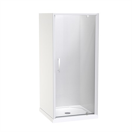 Clearlite Induro  900mm 3 Sided Enclosure White