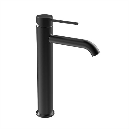 Felton Linea Tall Basin Mixer Black
