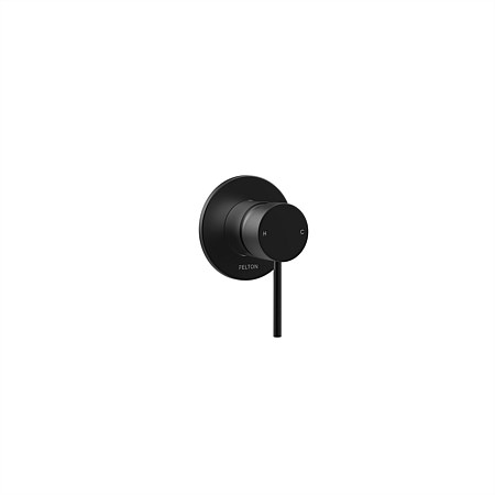 Felton Linea Shower Mixer Black