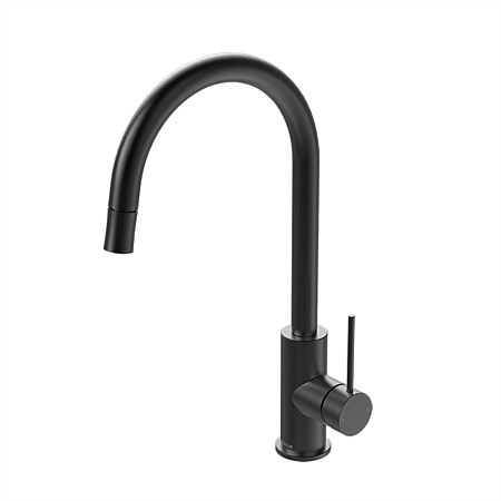 Felton Linea Pull Out Sink Mixer Black