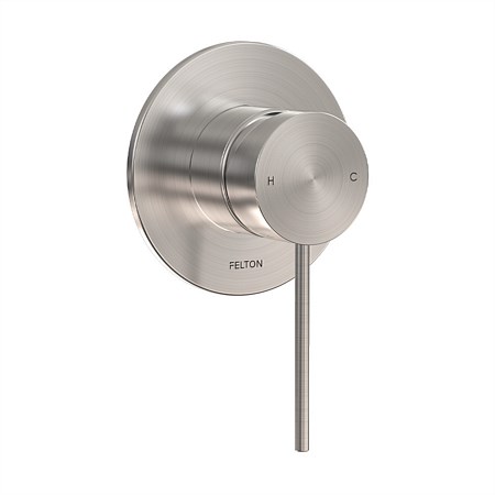 Felton Linea Fusion Plus Shower Mixer Brushed Nickel