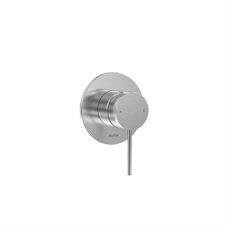 Felton Linea Fusion Plus Shower Mixer Brushed Nickel