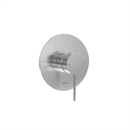 Felton Linea Fusion Plus Shower Mixer Brushed Nickel