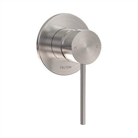 Felton Linea Shower Mixer Brushed Nickel