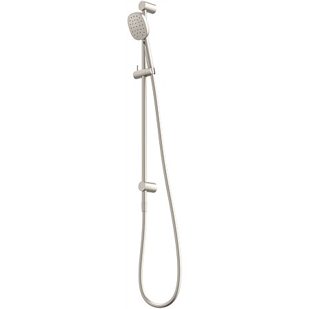 Caroma Contura II Slide Shower Brushed Nickel