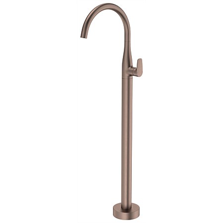 Caroma Contura II Floor-Standing Bath Filler Brushed Bonze