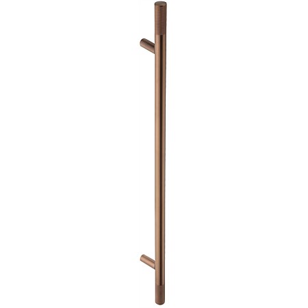 Heirloom Aura X Pole Towel Warmer 1000mm Brushed Copper