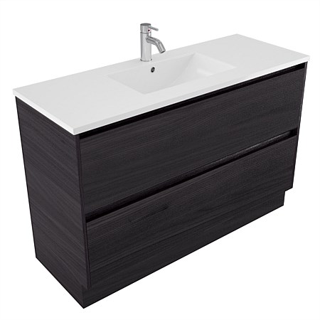 Elementi Sienna 1200mm 2 Drawer Vitreous China Vanity Fiordland Elm Wilderness