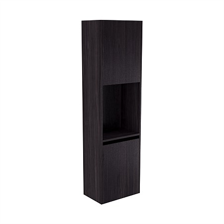 Elementi Sienna 1600mm Open Shelf Tall Cabinet Right Fiordland Elm Wilderness