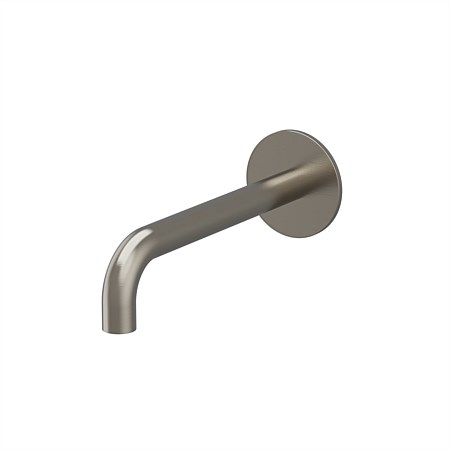 Progetto Venice-R Wall Mounted Bath Spout Brushed Nickel