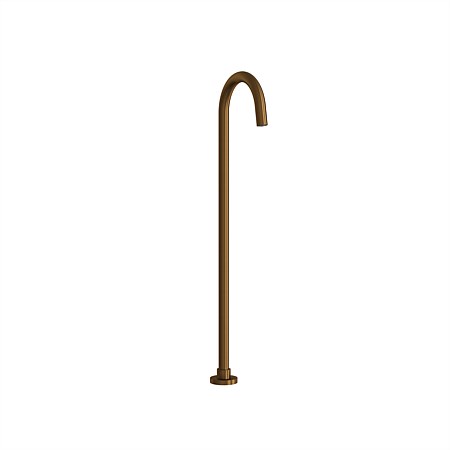 Felton Luna Free-Standing Bath Filler Brushed Bronze