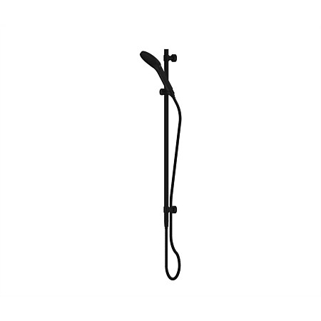 Greens Lavish BubbleJET Rail Shower Matte Black