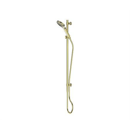 Greens Lavish BubbleJET Rail Shower Brushed Brass
