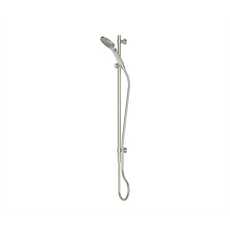Greens Lavish BubbleJET Rail Shower Brushed Nickel