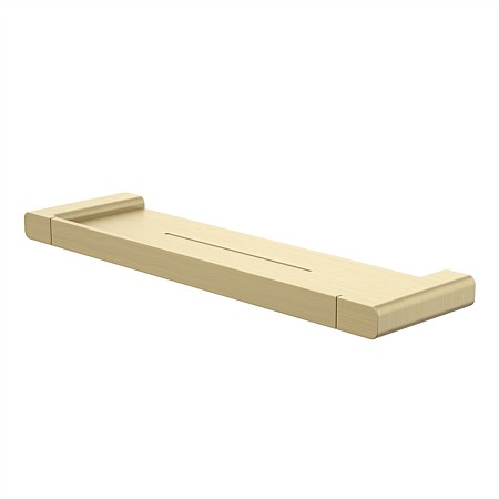 Caroma Luna Metal Shelf Brushed Brass