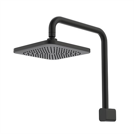 Caroma Luna Fixed Overhead Shower Black