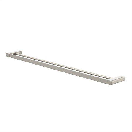 Caroma Luna Double Towel Rail 930mm Brushed Nickel