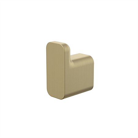 Caroma Luna Robe Hook Brushed Brass