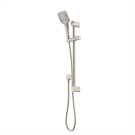 Caroma Luna Multi Function Rail Shower Brushed Nickel