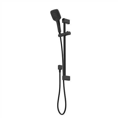 Caroma Luna Multi Function Rail Shower Black
