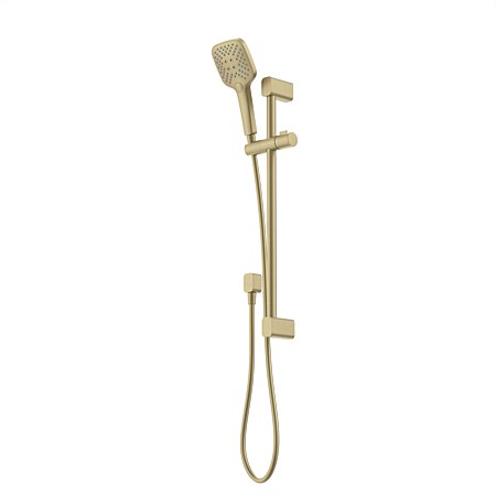 Caroma Luna Multi Function Rail Shower Brushed Brass