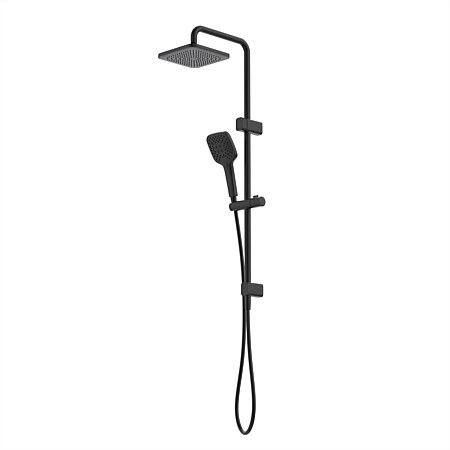 Caroma Luna Overhead Shower System Black