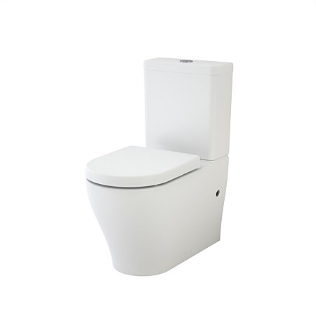 Caroma Luna Cleanflush Wall-Faced Bottom Inlet Toilet Suite