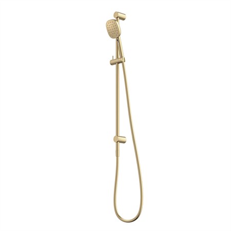 Caroma Contura II Rail Shower Brushed Brass