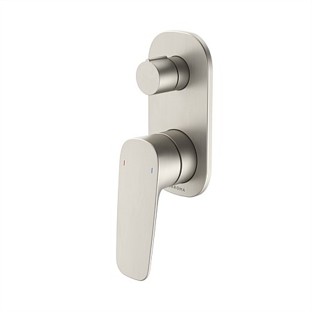 Caroma Contura II Bath / Shower Mixer with Diverter Brushed Nickel