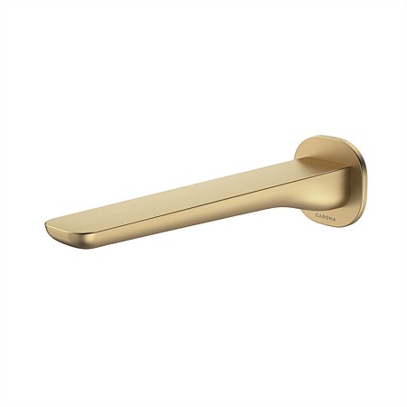 Caroma Contura II Basin / Bath Outlet 220mm Brushed Brass