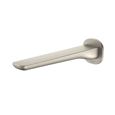 Caroma Contura II Basin / Bath Outlet 220mm Brushed Nickel