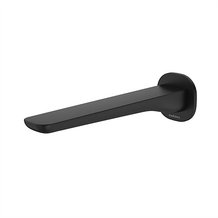Caroma Contura II Basin / Bath Outlet 220mm Matte Black