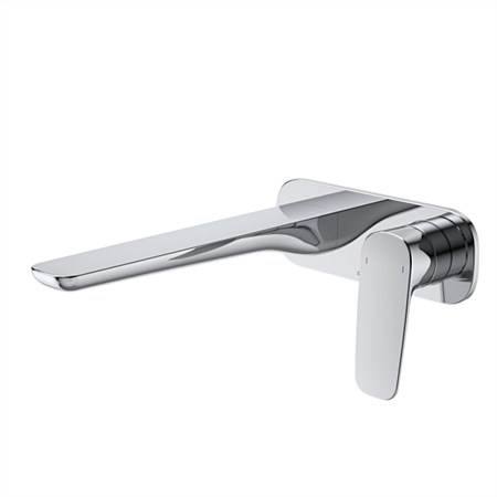 Caroma Contura II Wall Basin / Bath Mixer 220mm Chrome