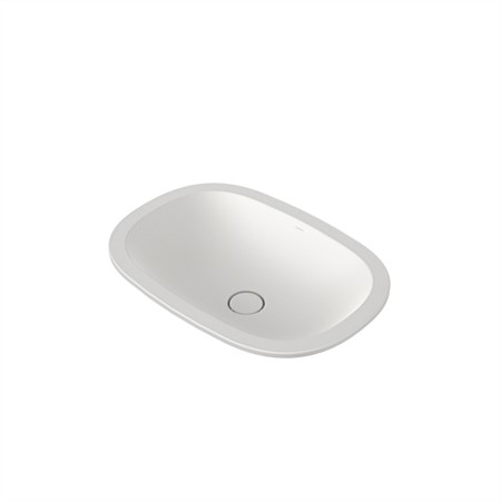 Caroma Contura II 530mm Under Counter Basin Matt White