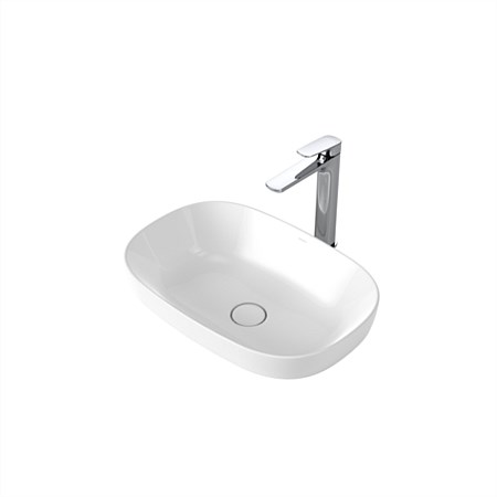 Caroma Contura II 530mm Inset Basin White