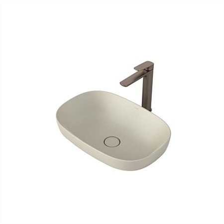 Caroma Contura II 530mm Inset Basin Clay