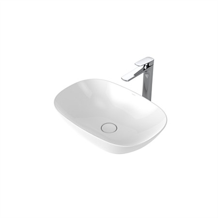 Caroma Contura II 530mm Above Counter Basin White
