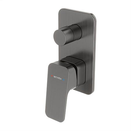Methven Waipori MK2 Shower Mixer with Diverter Gunmetal